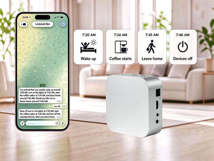 HomeClaw Max AI smart home gateway for voice control and automation