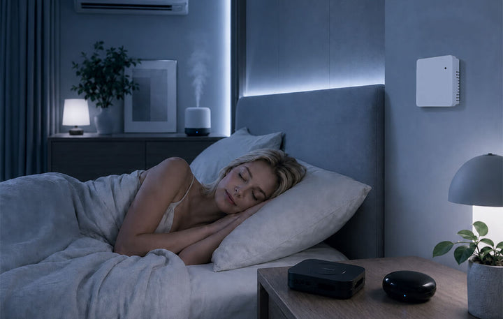 Home Assistant Bedroom Sleep Mode with Presence, Temperature and IR Control LinknLink