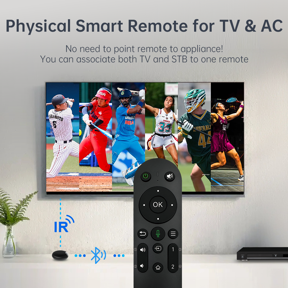 LinknLink eRemote TV Kit: IR Universal Remote Hub with BLE Remote