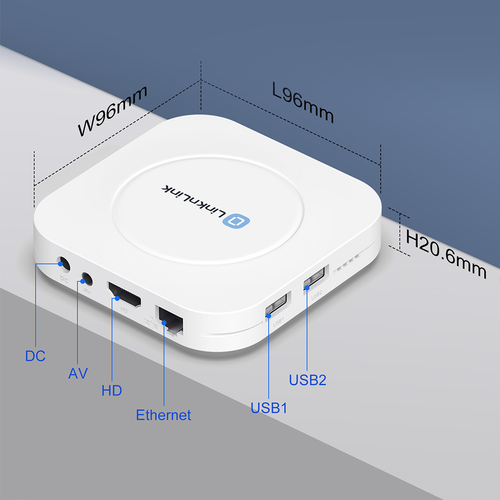 LinknLink iSG Box SE (Bundled with Zigbee Stick): AI-Powered Super Gateway with Built-in Home Assistant, Streaming Media Center, YouTube, Netflix, Google Play LinknLink
