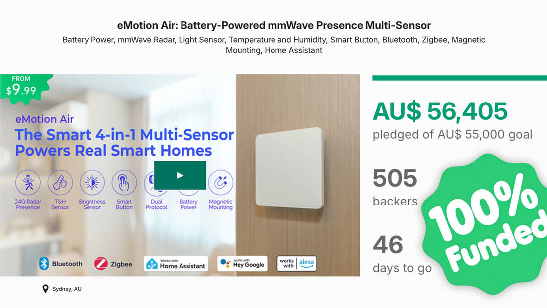 Record-Breaking Success: eMotion Air Becomes LinknLink’s Fastest Funded Project!