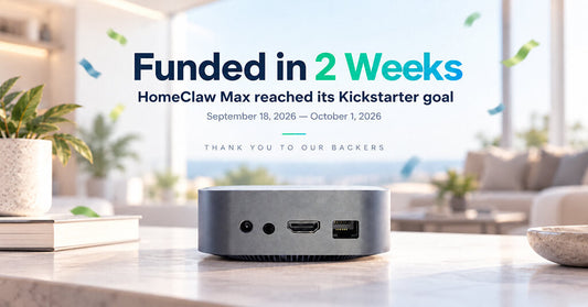 HomeClaw Max reached Kickstarter funding goal in less than two weeks