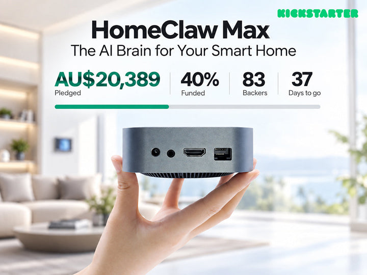 HomeClaw Max Kickstarter campaign launch