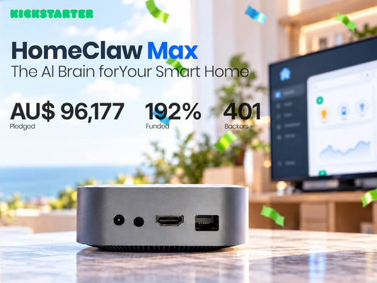 HomeClaw Max Kickstarter Concludes at 192% Funded with 401 Backers LinknLink
