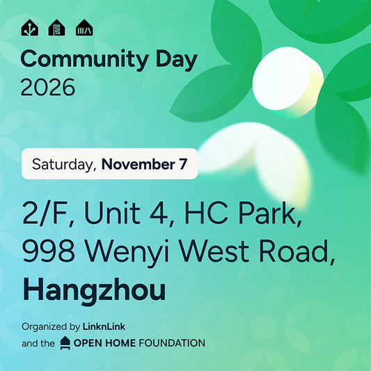 Open Home Community Day East China Comes to Hangzhou on November 7 LinknLink