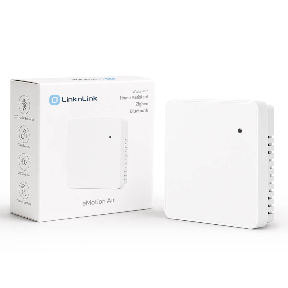LinknLink eMotion Air: Battery-Powered mmWave Presence Multi-Sensor LinknLink