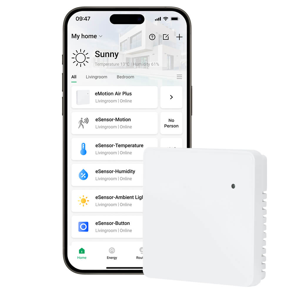 LinknLink eMotion Air: Battery-Powered mmWave Presence Multi-Sensor LinknLink