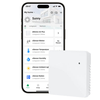 LinknLink eMotion Air: Battery-Powered mmWave Presence Multi-Sensor LinknLink