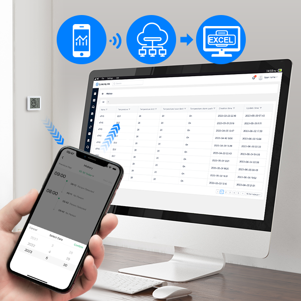 LinknLink eTHS2-BLE TH Sensor