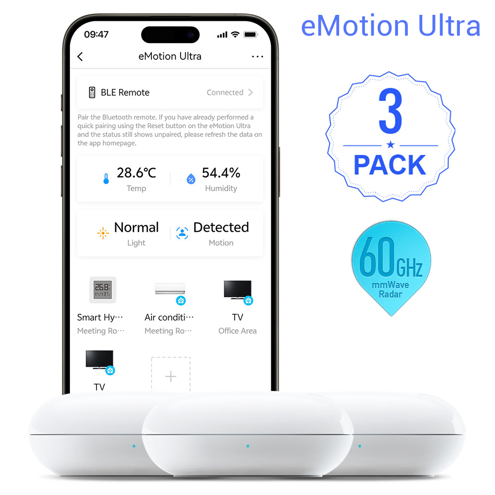 eMotion Ultra: 60GHz mmWave Presence Sensor | LinknLink LinknLink