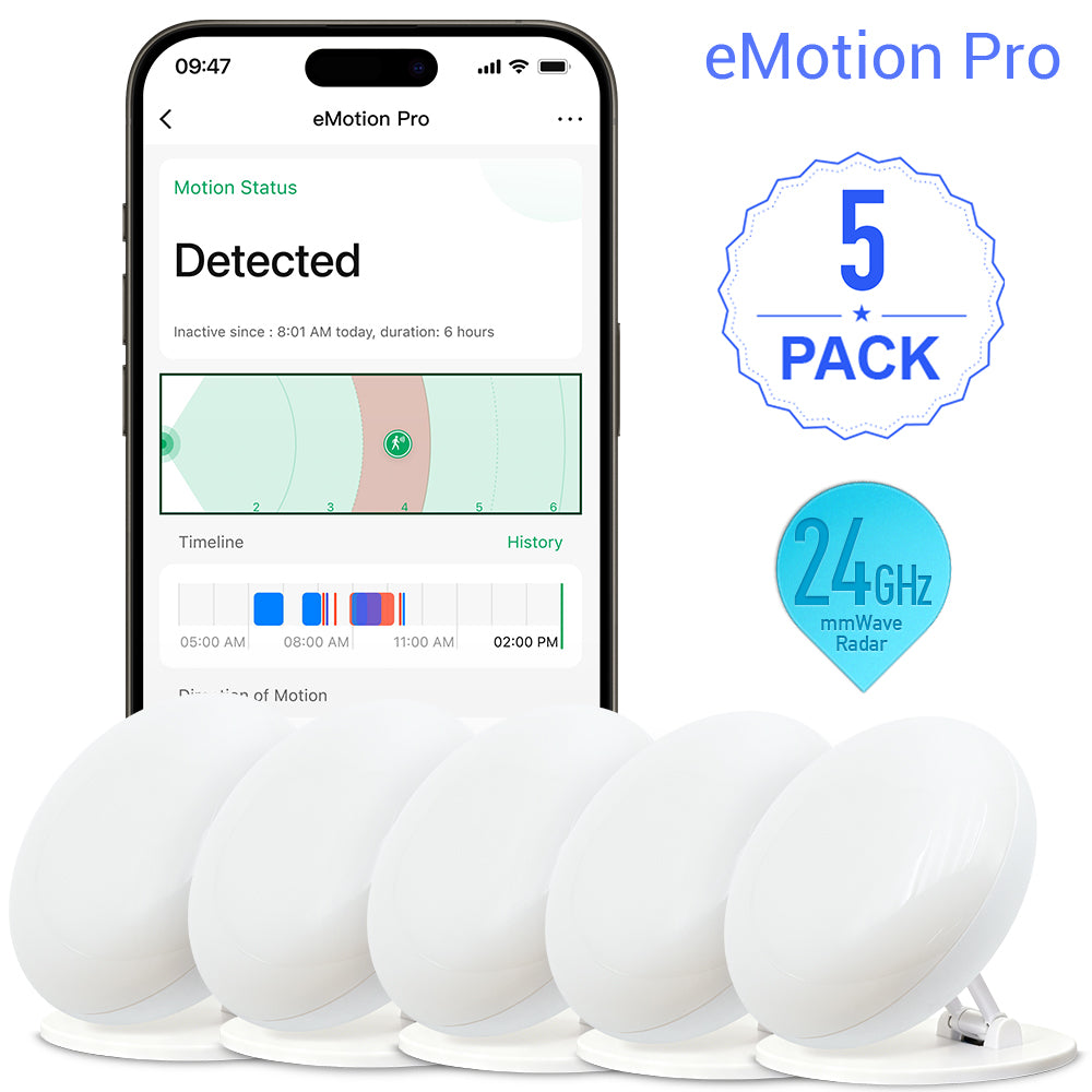 eMotion Pro mmWave presence sensor with IR control for AC and TV automation product image 9